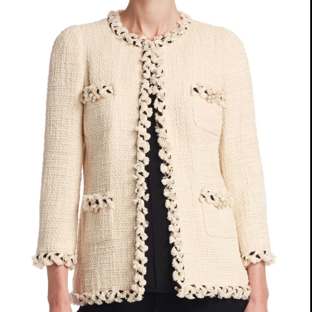 Edward Achour Paris tweed jacket